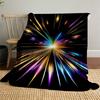 1PC LightburstOutdoor Flannel Blanket - Soft Plush Decor for Picnics, Camping, Bedroom, Playroom, Office, or Lunch Break 1274A