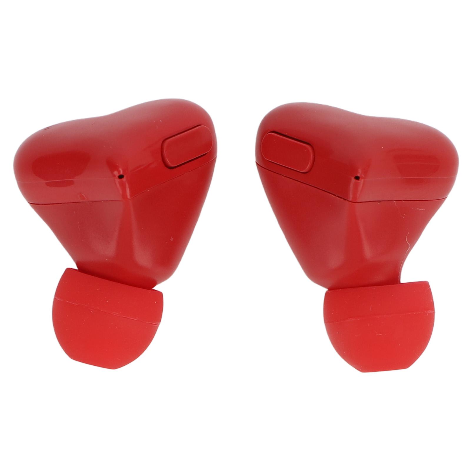 

Беспроводные наушники в форме сердца Bluetooth 5.3, симпатичные наушники с функцией шумоподавления и зарядкой красный