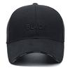 Unisex Summer Cap Classic BLACK Embroidered Baseball Cap For Men & Women Outdoor Sports Cap Daily Wear Hats