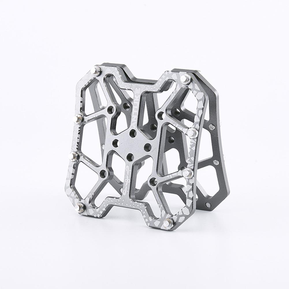 Aluminiumlegierung Fahrrad Pedale Schuhplatten Schloss Fußpedal Selbstverriegelndes Gerät Abriebfest Mountainbike Fahrzubehör Zubehör