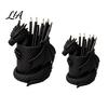Cool Office Supplies 3D Printed Gothic Dragon Pen Holder, Coiled Figurine Stationery Cup, Desk Landscape Ornament Fantasy Organizer, Halloween