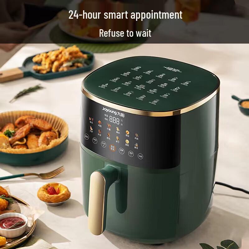 Joyoung 6L Smart Holographic Touch Air Fryer CN plug (adapter included)