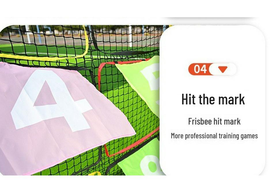 Golf Nine-Square Frisbee Foldable Multi-Functional Training Net