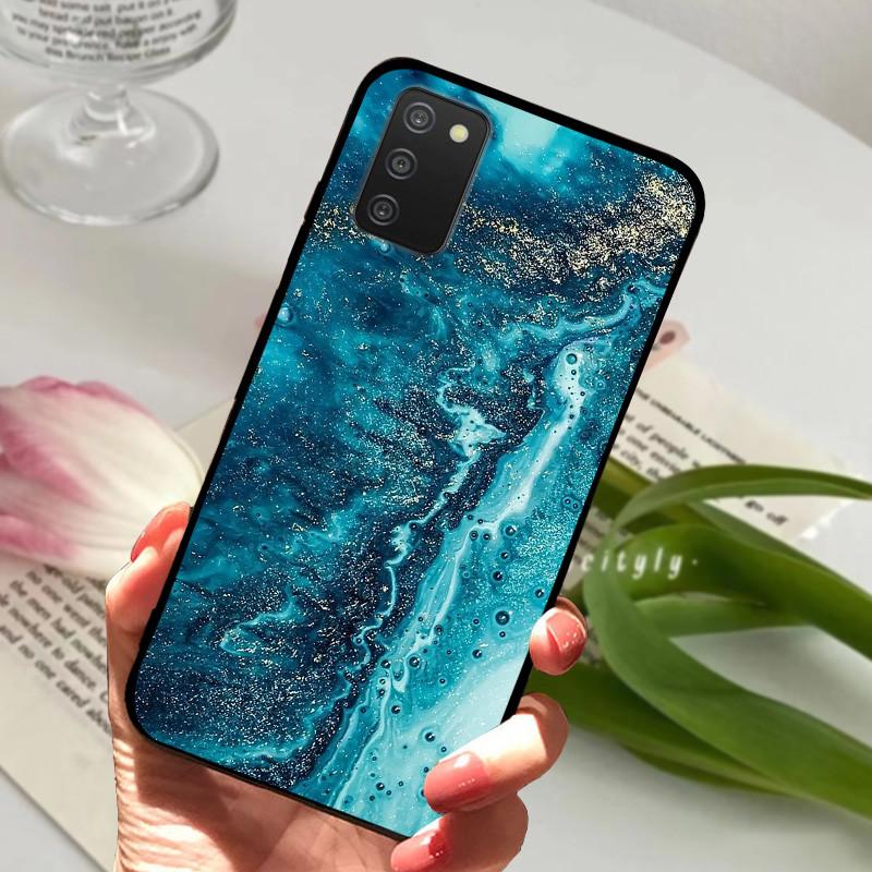 For Samsung A03s Case SM-A037F Fashion Shockproof Soft Silicone TPU Phone Cover For Samsung Galaxy A03S a03 s Coque Bumper