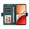 For Oppo Reno12 F 5G Case Rhombus Starry Folio Flip Phone Leather Cover