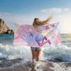 Singer A-Akiyama M-Mizuki Anime Towel Quick Drying Beach Towels Are Suitable For Swimming Pools Camping Yoga And The Gym
