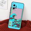 Great Wave Retro Cyber Statue Case For Xiaomi Redmi Note 14 13 10 11 12 15 Pro Plus Cover For Redmi 15 14C 12C 10C 13C 15C