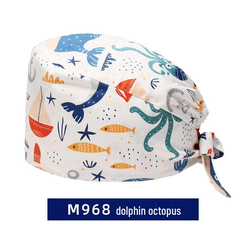 Operationsmössa för män och kvinnor – Ren bomull, Idealisk för tandsköterskor och läkare på operationssalar