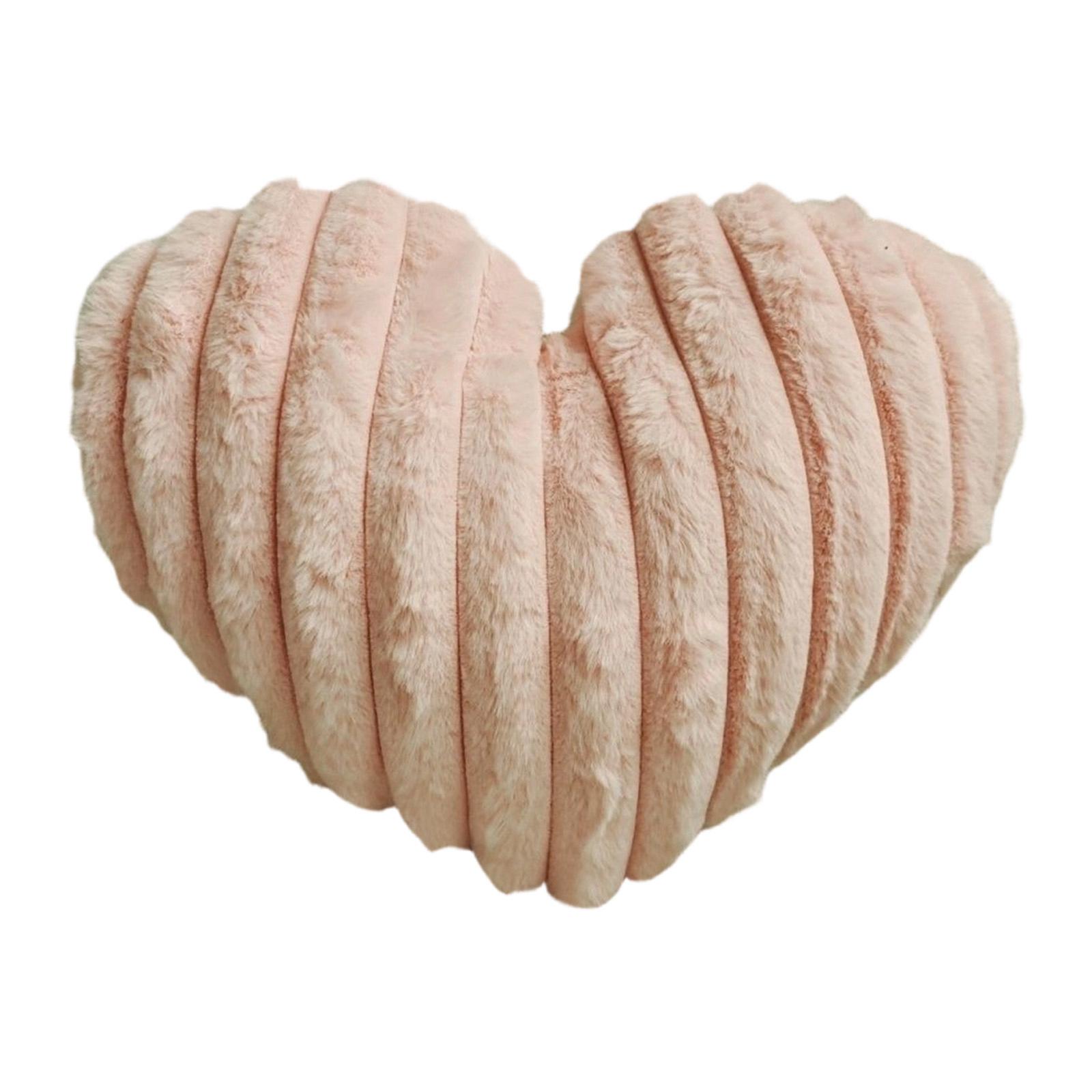 Подушка в форме сердца, залитая солнечным светом, Декоративные подушки-сердца, Милая подушка из искусственной любви, Украшения на День святого Валентина, Свадебный декор, Гостиная one size