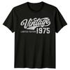 Vintage 1975 Limited Edition 51st Birthday Gift Unisexs TShirt fiftyone Year Old