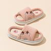 Children's linen Girls Boys Spring Autumn Summer Non-slip Cloth Bottom Home Household Indoor Baby Shoes Parent-child Adult