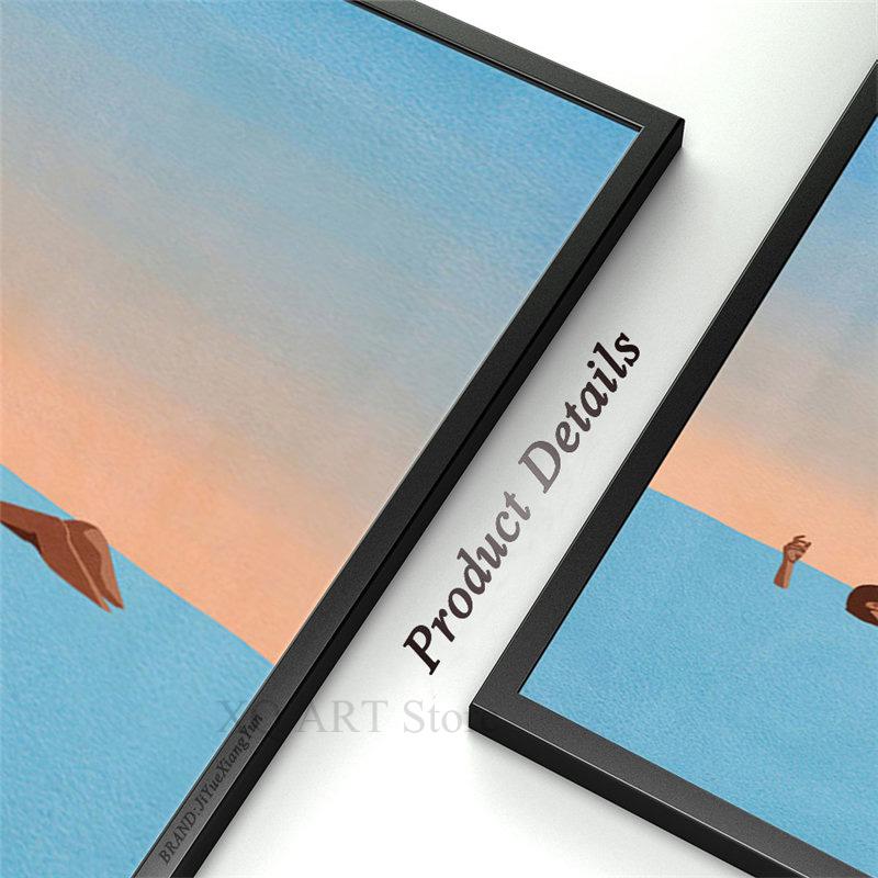 Nordic Poster Pool Party Swim Diving Bathtub Coffee Girl Abstract Wall Art Print Canvas Painting Decor Pictures Living Room Home