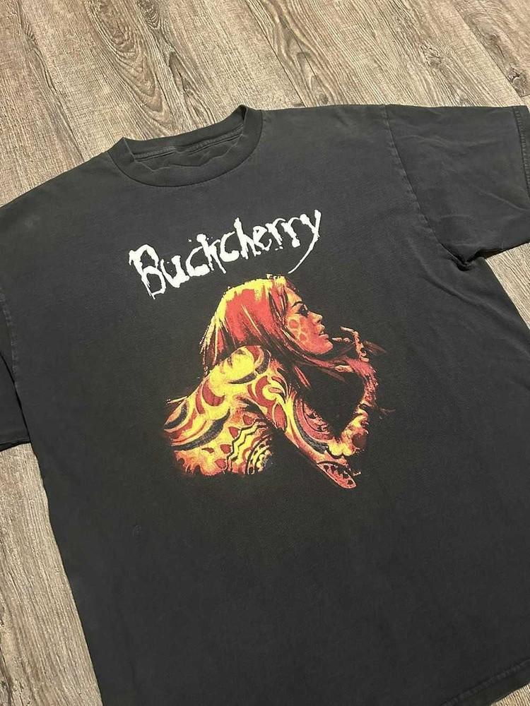 Rare Vintage Buckcherry 1999 Tour T-shirt Unisex BO237 Unisex T-Shirt XL