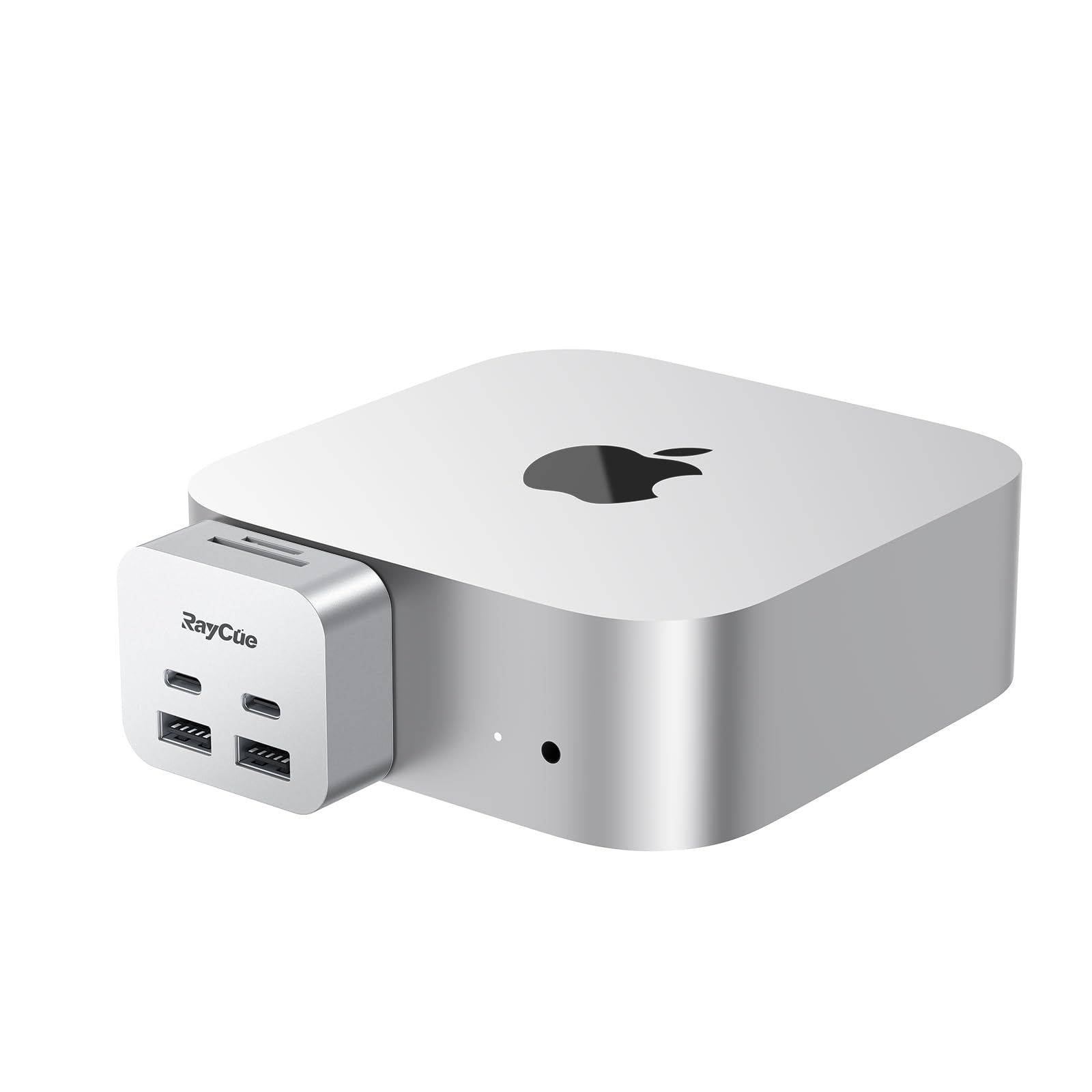 

35 г хаб для Mac Mini M4 10 Гбит/с x 10 Гбит/с x слот для карты алюминиевый сплав Сверхлегкий USB-C USB-A 2, USB-C 2, SD/TF (160 МБ/с),