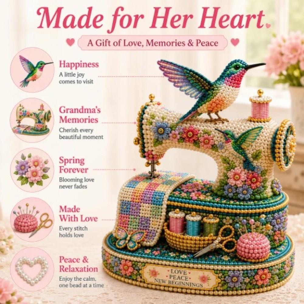 Premium Beads 3D Diamond Art Kit 3D Beaded Beaded Craft Kit New Beaded DIY Kit for Home Decor