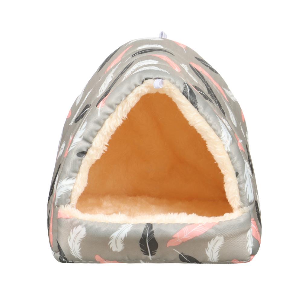 Squirrel Comfortable Mini Cage Guinea Pig Nest Warm Mat Small Animal Sleeping Bed Hamster House