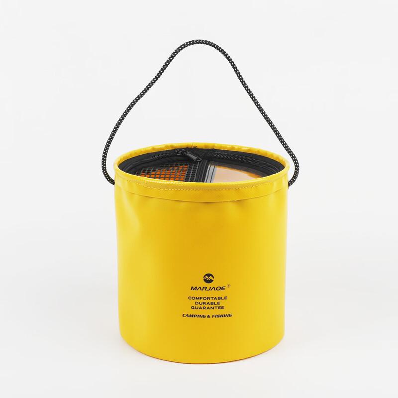 ZISIZ Foldable Outdoor Fishing & Utility Bucket