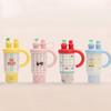 Leak-proof Coffee Cup Stainless Steel Thermal Coffee Mug Fashion Insulated Water Bottle  Travel