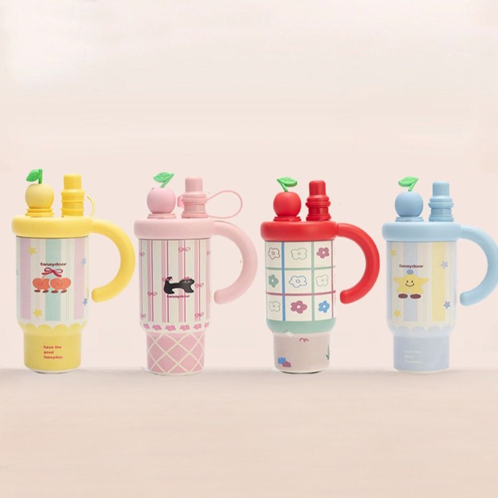 Leak-proof Coffee Cup Stainless Steel Thermal Coffee Mug Fashion Insulated Water Bottle  Travel