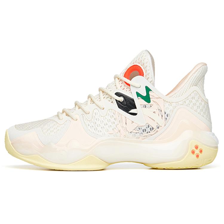 

ANTA Shock Wave 4 Grey Pink White Women s 122231106-8 36