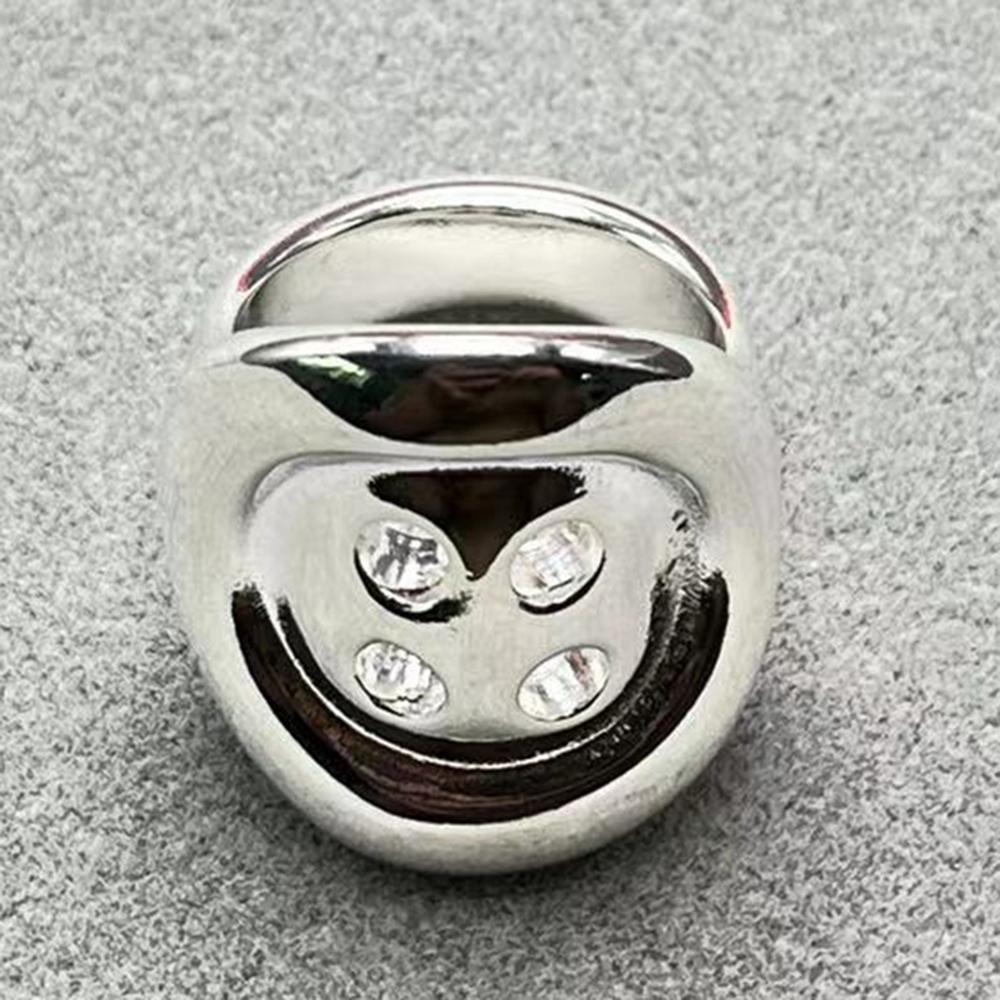 The best-selling creative design button ring of 2026, suitable as a jewelry gift for couples