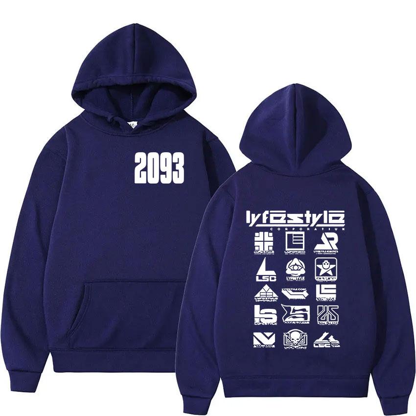 Rapper Yeat 2093 Lyfestyle New Album Hoodie Men Wome Hip Hop Gothic Pullover Sweatshirt Retro Fashion Oversized Hoody Streetwear