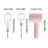 Automatic Mixer For Eggs Quiet Electric Whisk Rechargeable Automatic Mixer Long Battery Life Adjustable Cooking Gadget Baking