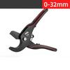 New 32/42/63/75mm PVC Scissors Professional Pipe Cutters Hot Melt Pipe Shear Self Locking Ratchet Knife Cutting Knife Hand Tools