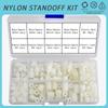 200 Stück/Set Nylon PCB Motherboard Abstandsschraube Bolzen Mutter Kunststoff Nylon Isoliertes Kit M2 M2.5 M3 M4 Sechskant Sechskant Abstandssäule