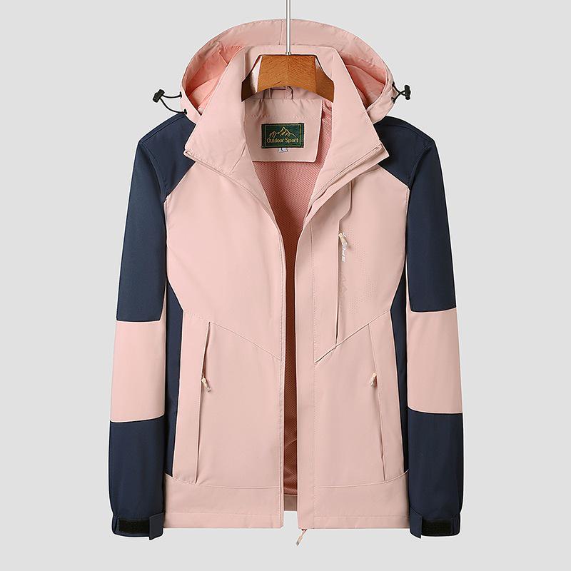 Unisex Waterproof Windproof Rain Jacket for Spring/Autumn - Lightweight Outdoor Travel & Mountaineering Coat