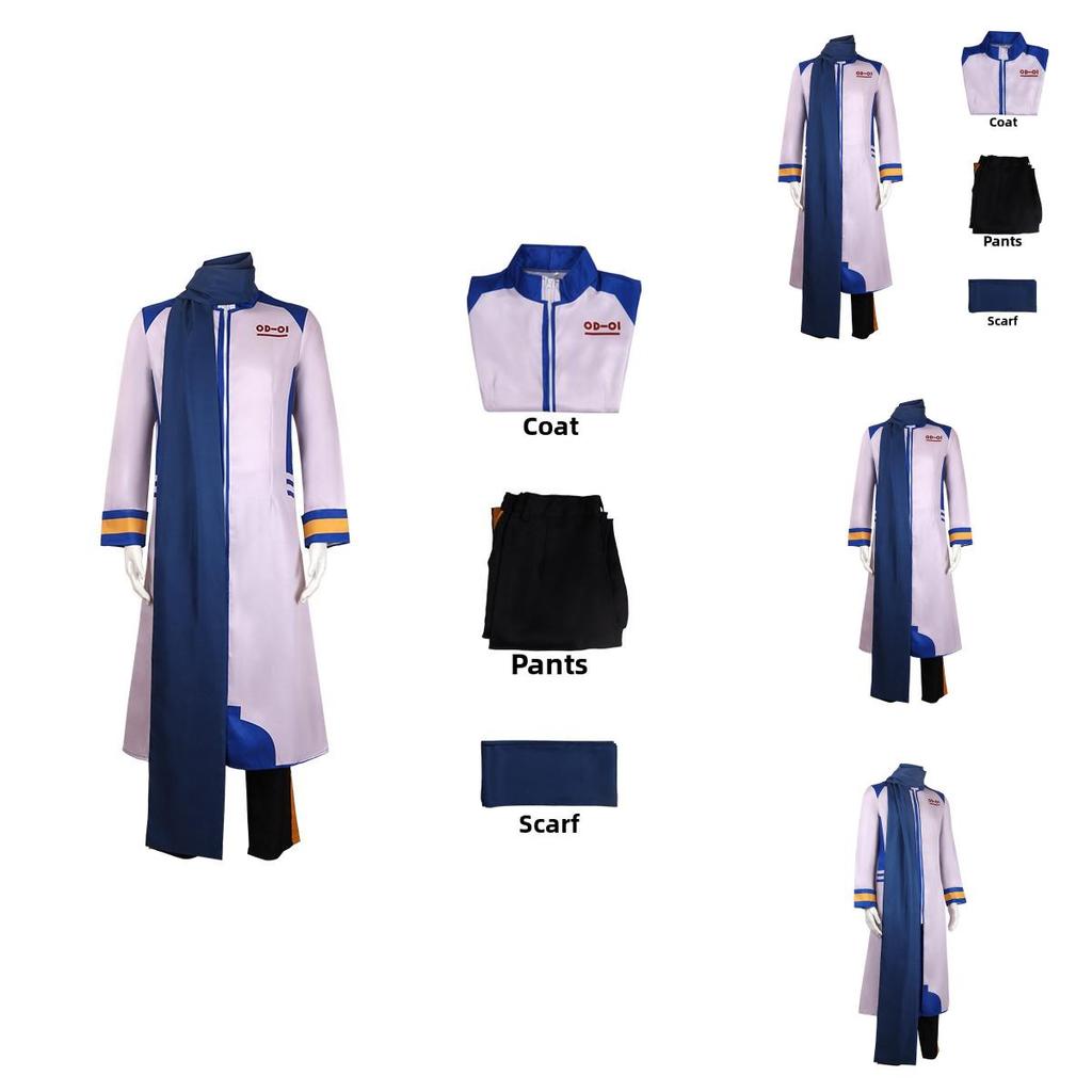 Vocaloid Kaito Official Cosplay Costume Streetwear Polyester Convention Anime Wear