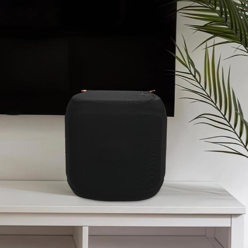Portable Speaker Dustproof Cover With Elastics Edges Fit 2 Microphones Top Handles for Encore2 Quick Access