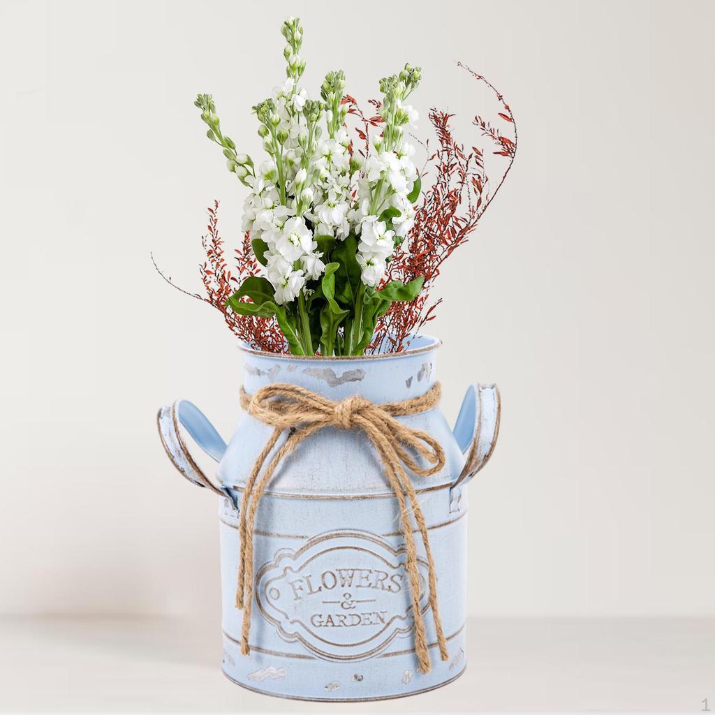 Desktop Storage Barrel for Garden Flower Arrangement