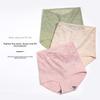 Sexy Lace High-waisted Panties for Women Graphene Crotch Antibacterial Tummy Control Waistband Butt-lifting Shorts Women's Triangle Panties