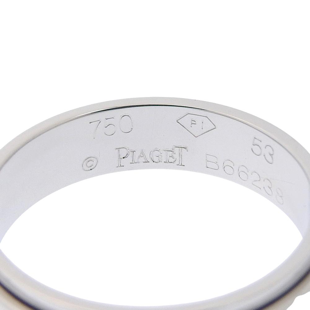 PIAGET Possession Ring K18 white gold #6.4(US Size) 5.5g Women Used