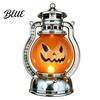 Tabletop Lantern for Party Halloween Pumpkin Lantern Flickering LED Lamp Vintage Handheld Realistic Holiday Home Decor Oil Lamp Indoor Outdoor