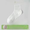 Female Spring and Summer Cotton Anti Bacterial Breathable Sweat Absorbing Deodorant Socks