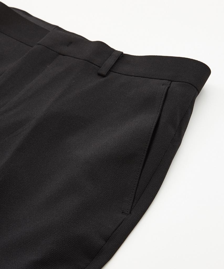 STCO Motion-Free Airy Summer Formal Pants_Black (Classic Fit)_Sslub51Csb