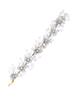 Anuradha Plus Hair Accessories For Women's & Girls For Wedding,Artificial Flowers & Pearl Style Juda Bun Accessories, Floral Bridal Brooch Golden an