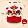 Versatile Style 3D Lion Dance Hat Lightweight Casual Beach Cap New Outdoor Sun Hat