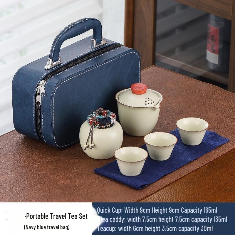 Shangqi Portable Ceramic Travel Tea Set