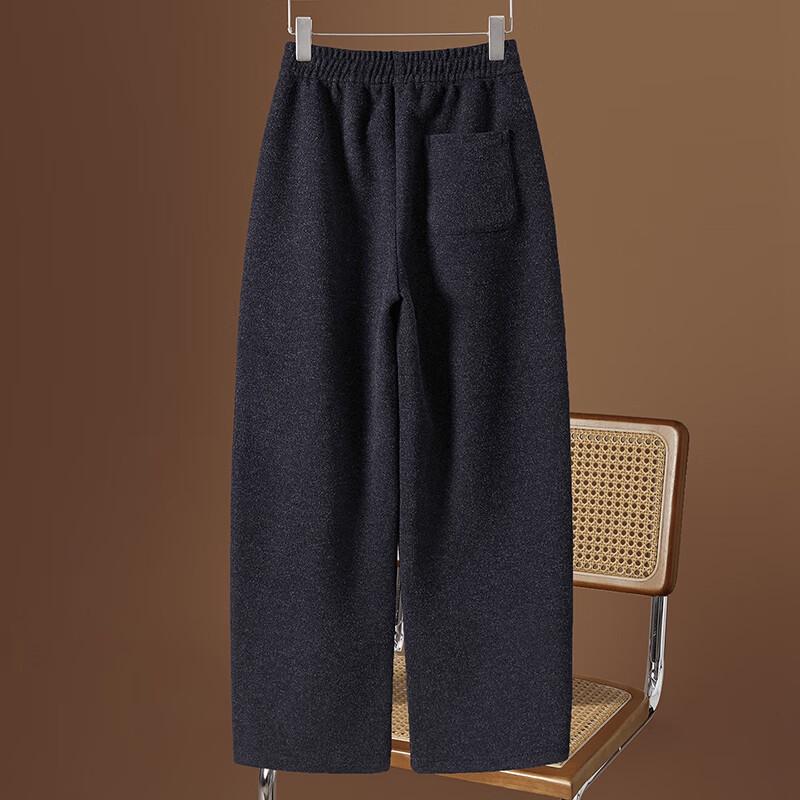 Women's Wool Blend Loose Casual Pants