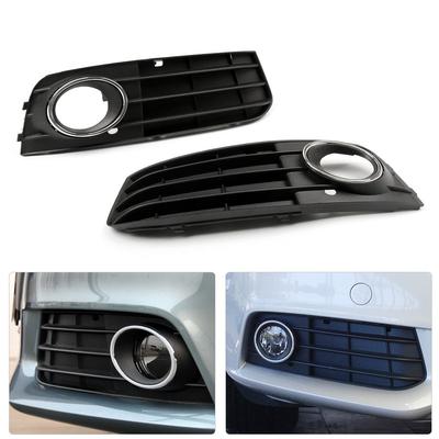 1 Pereche Negru Mat Acoperire Grilă Far Ceață Bară Față 8KD80768101C 8KD80768201C Pentru A4 A4L 2009-2011