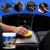 Leather Cleaner Car Interior Leather Seat Protectant Shine 500g Car Trim Stain Cleaning Paste For Trim Vehicle Truck Sedan