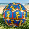 Bamse Print Size 5 Soccer Ball, PU Wear Resistant Football for Match Training and Daily Practice, Birthday Gift for Soccer Fans
