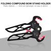 Faltbarer Tragbarer Compoundbogenständer Halter Gestell Halterung für Bogenschießen Zielschießen( )