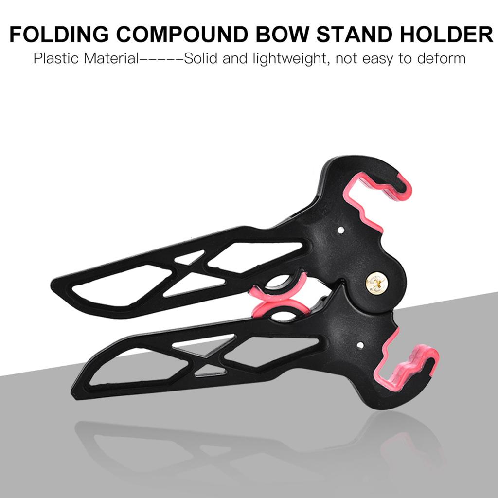 Faltbarer Tragbarer Compoundbogenständer Halter Gestell Halterung für Bogenschießen Zielschießen( )