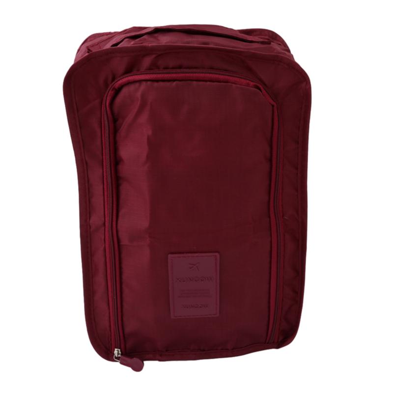 Přenosná voděodolná cestovní taška na boty Organizér tašky na boty Nylonová úložná kapsička na třídění Taška na zip