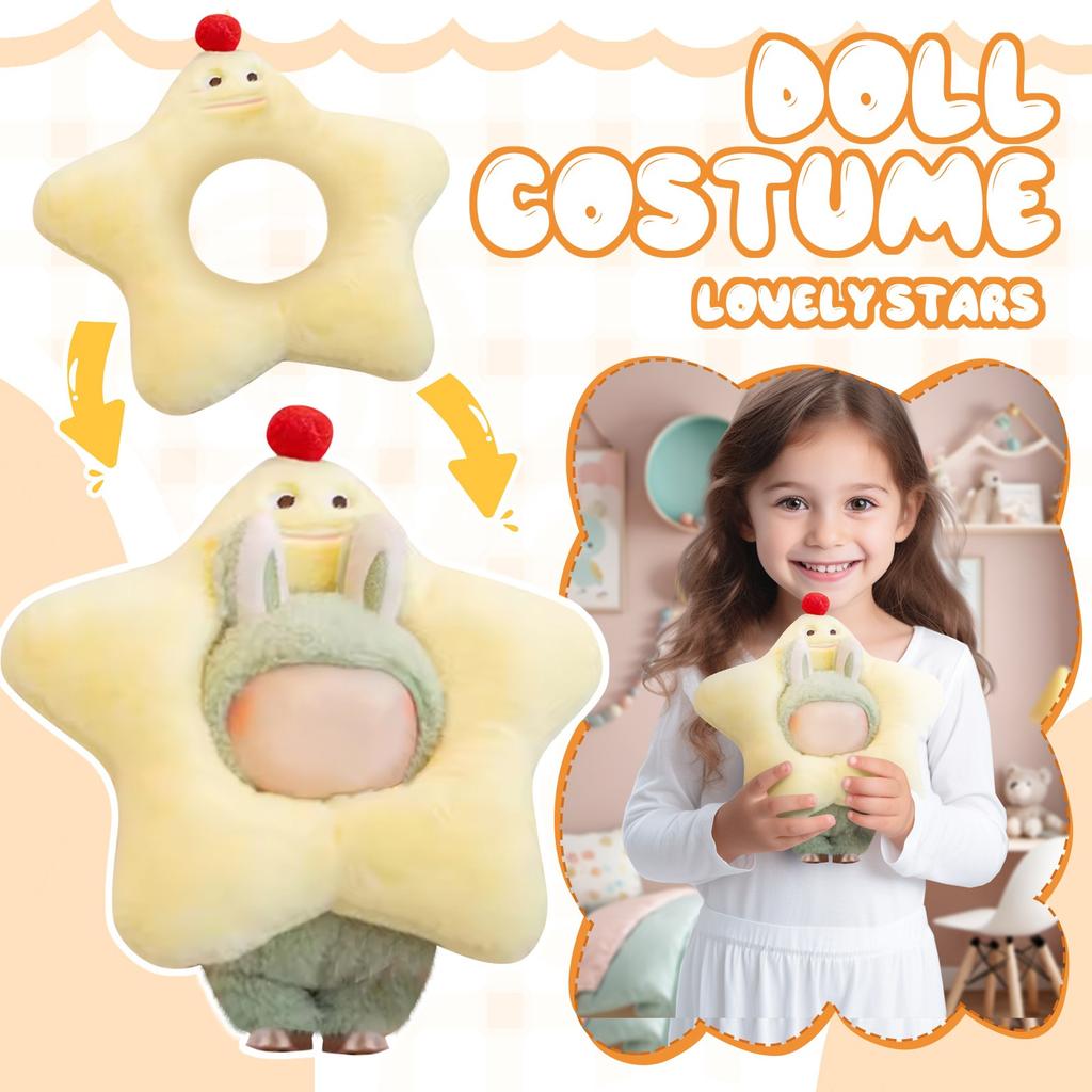 The Clothes Hanger, Kid'S Clothes, Summer Yellow Star Head Cover, Hat Set Is Cute