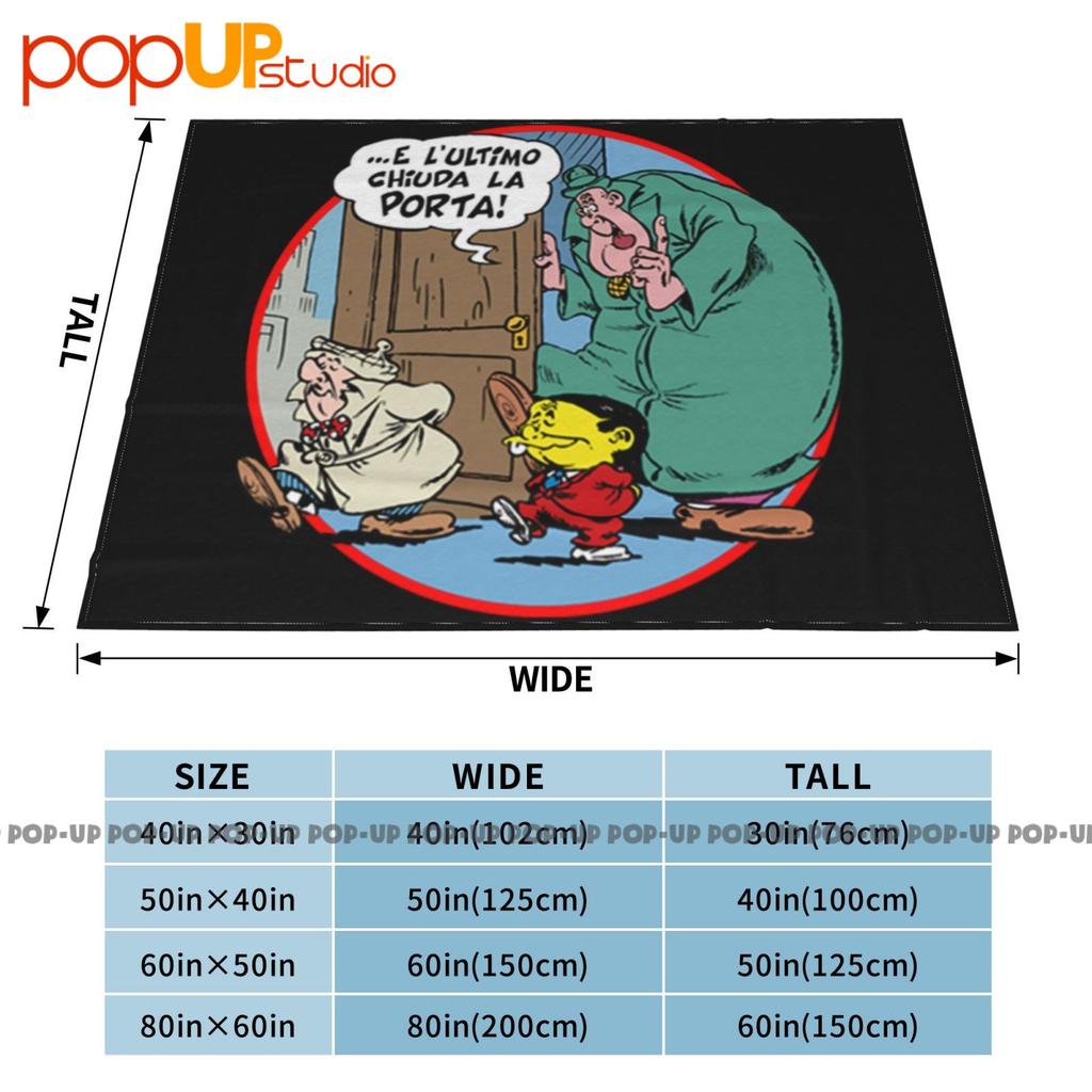 Tributo Supergulp Trasmissione Cult Cartoni Fumetti Anni Ultra-Soft Blanket Quilt Winter Sofa Cover Bed Covers
